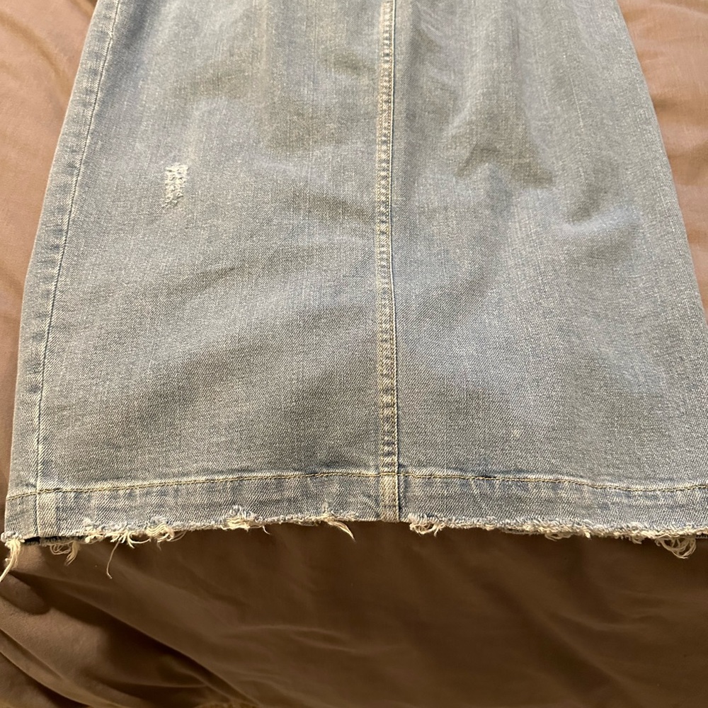 Retrofete Blue Denim Midi Dress - Picture 9 of 11